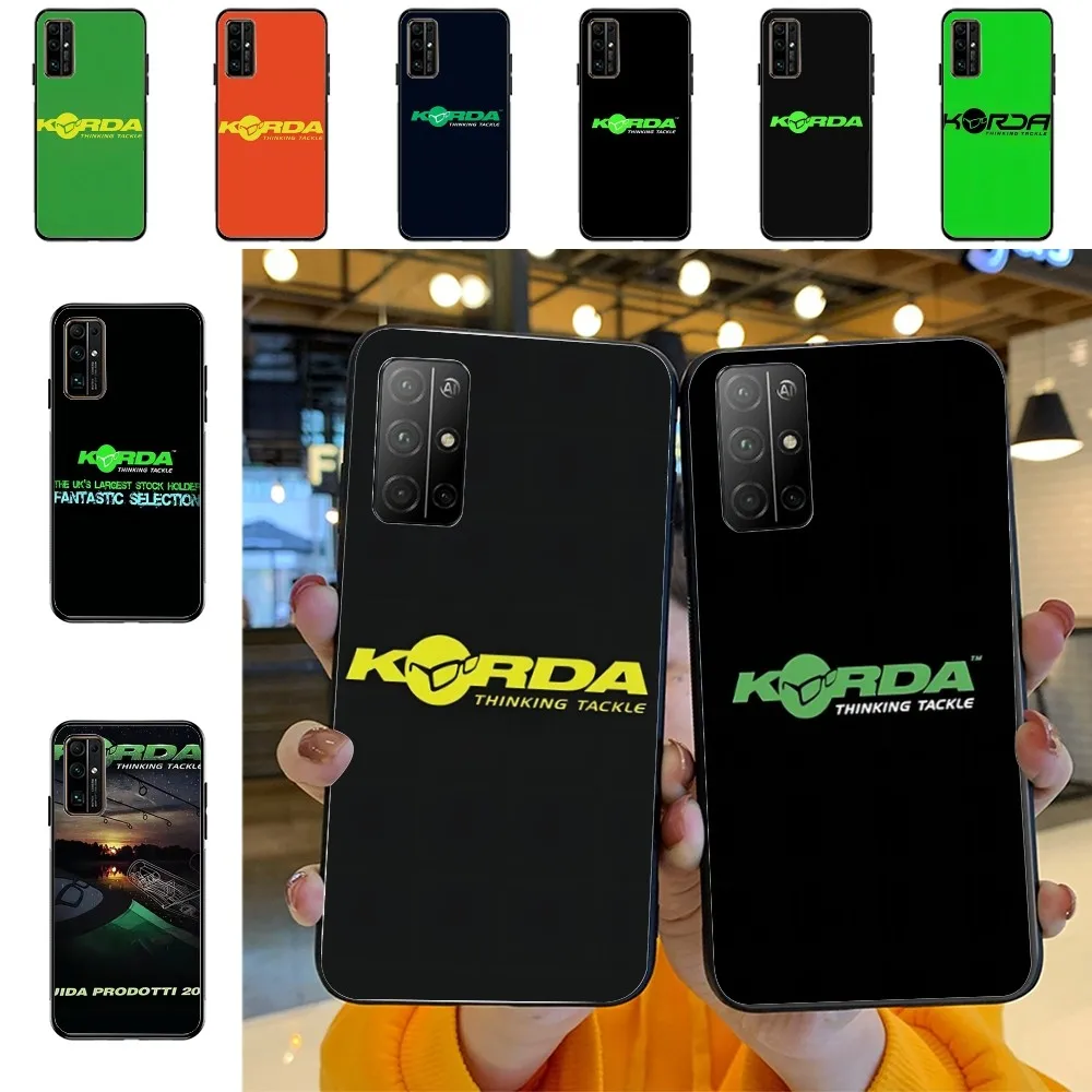 K-Korda Fishing Tackle Phone Case For Huawei Honor 10 lite 9 20 7A 9X 30 50 60 70 pro plus Soft Silicone Cover