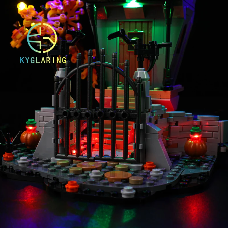 Kyglaring Light Kit For 21351 Tim Burton's The Nightmare Before Christmas Building Blocks LED Kit Toys (NOT Include the Model)