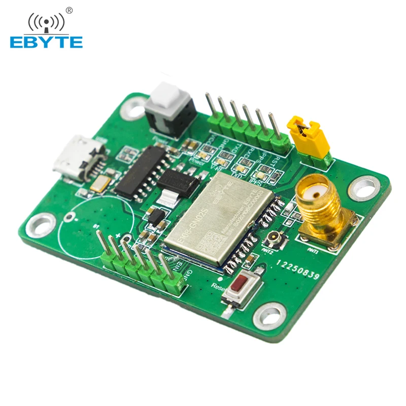 GPS GLONASS GALILEO QZSS SBAS BDS Positioning and Navigation SPI GPS Module Test Board EBYTE E108-GN02S-TB