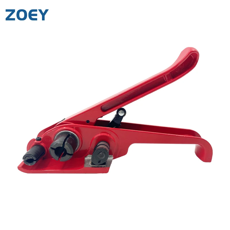 H19 Handheld Tensioner Sealer Kit Manual Plastic Strapping Tool for 13-19mm Packaging Tools for Carton Strapping Machine view 3