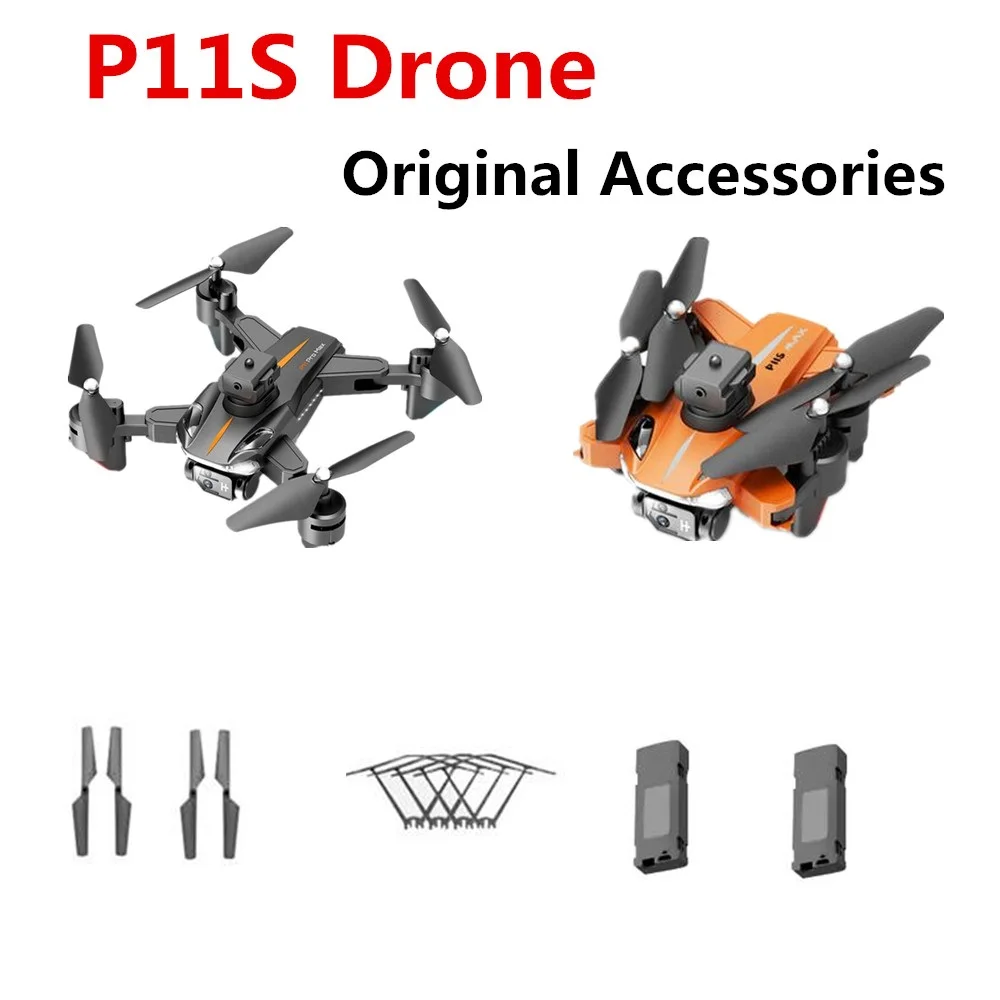P11S Drone Battery 3.7v 1800 mAh / Propeller Maple Leaf For P11S Pro Drone Spare Parts Original Accessories P11S Drone Battery