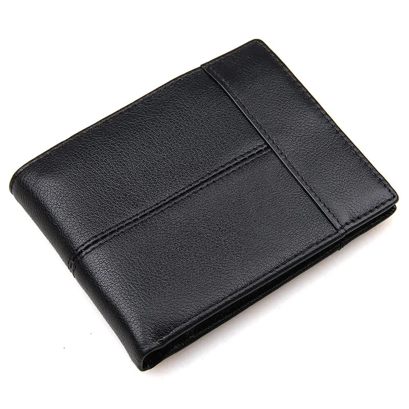 

Men's Leather Wallet Multi functional Folding Multi slot Cow Leather Handmade Wallet Driver's License Wallet