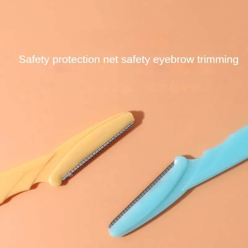 ใหม่ 3pcs Eyebrow Trimmer เครื่องโกนหนวดใบมีดแบบพกพา Face มีดโกน Eye Brow Epilation กําจัดขนเครื่องตัดมีดโกนผู้หญิงแต่งหน้า