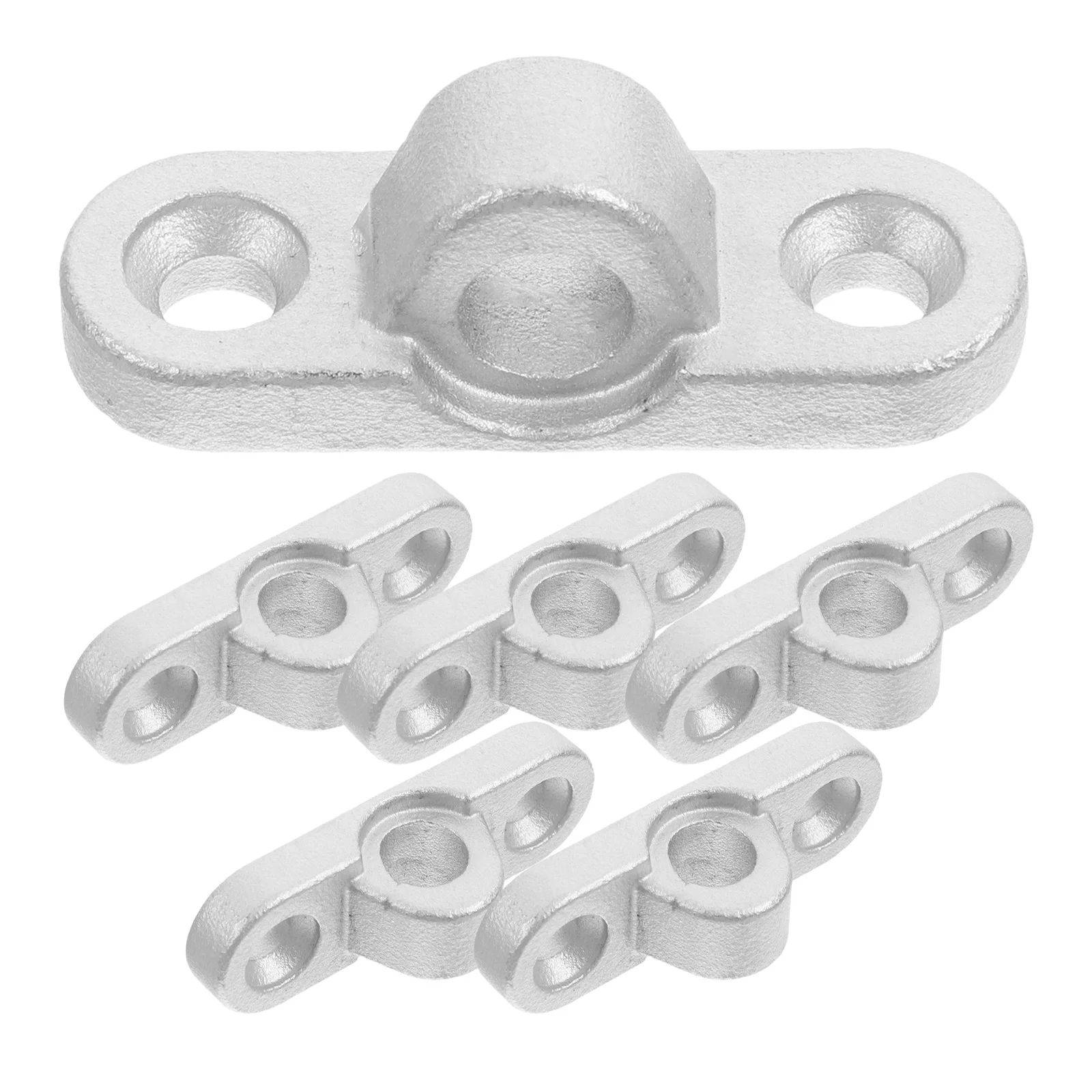 

6pcs Awning Bottom Mount Brackets Stainless Steel For Rv Caravan Canopy Camping Outdoor Shade Walls Eyelets Accessories