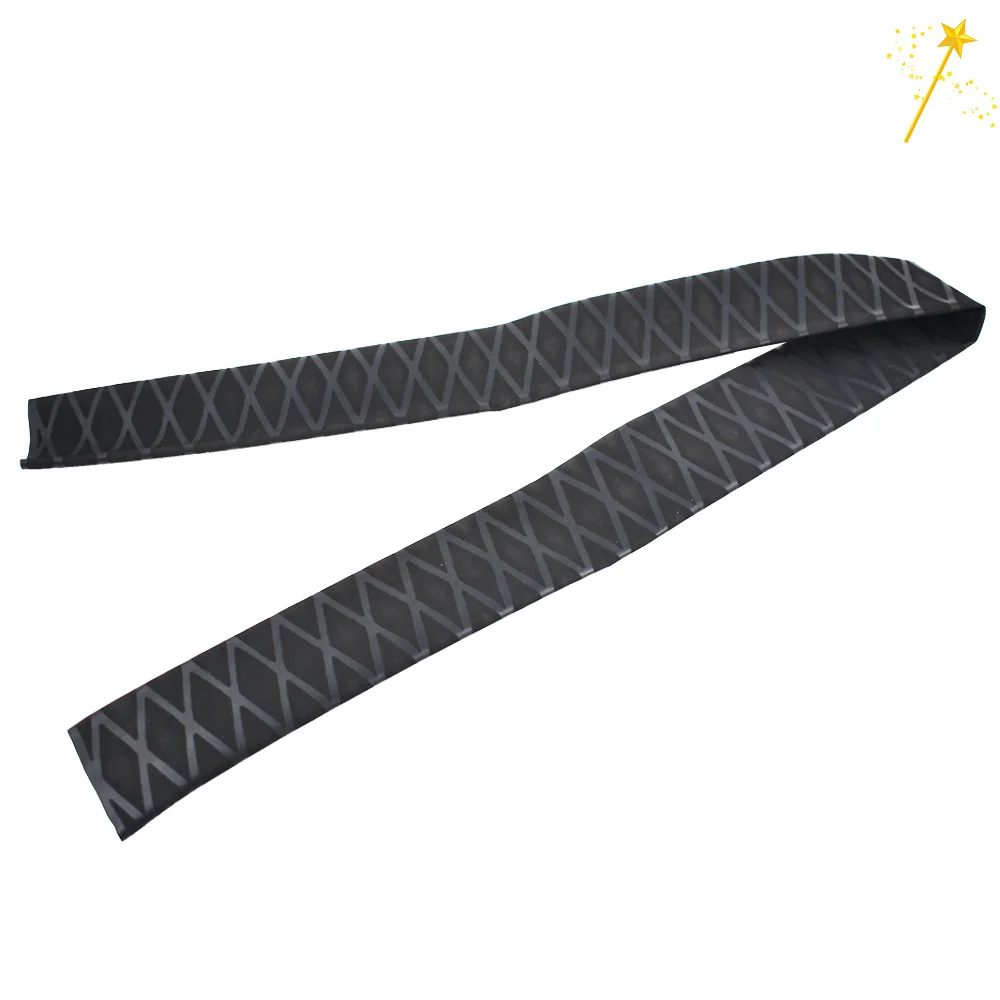 

Black Length 39in Diameter 50mm Heat Shrink Tube X-Tube Wrapped Tube Suitable for Fishing Rod, Fitness Equipment Tube