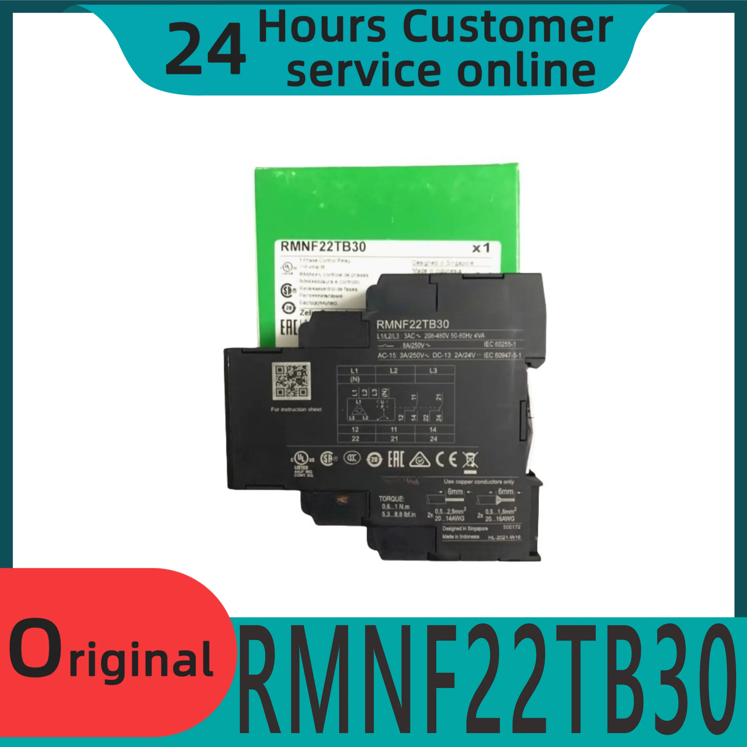 

Совершенно новое оригинальное многофункциональное реле времени RMNF22TB30NFC.