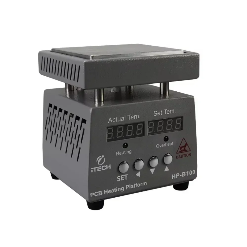 ZHENGBANG High Temperature Digital Display Heating Platform 300W Preheating station BGA Heating Table For Experimental Heating