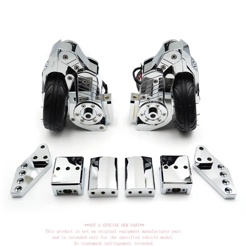Motorcycle Landing Gears Auxiliary Wheel for HD Touring Models Ultra Road Glide Street Glide Road King and CVO Training Wheel