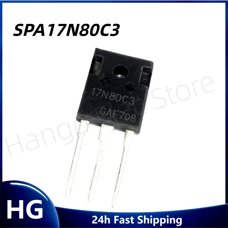 5PCS/ Original 17N80C3 SPA17N80C3 TO-220F SPP17N80C3 TO-220 SPW17N80C3 TO-247 power transistor