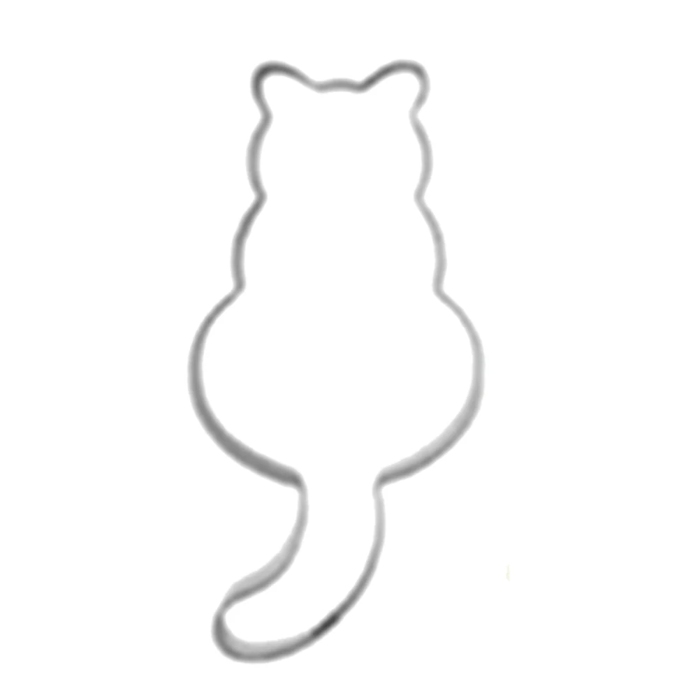 

Stainless Steel Cookie Mould Non-Stick Baking Mold Heat Resistant Microwave Safe Cartoon Animal Shape Easy Demoulding For