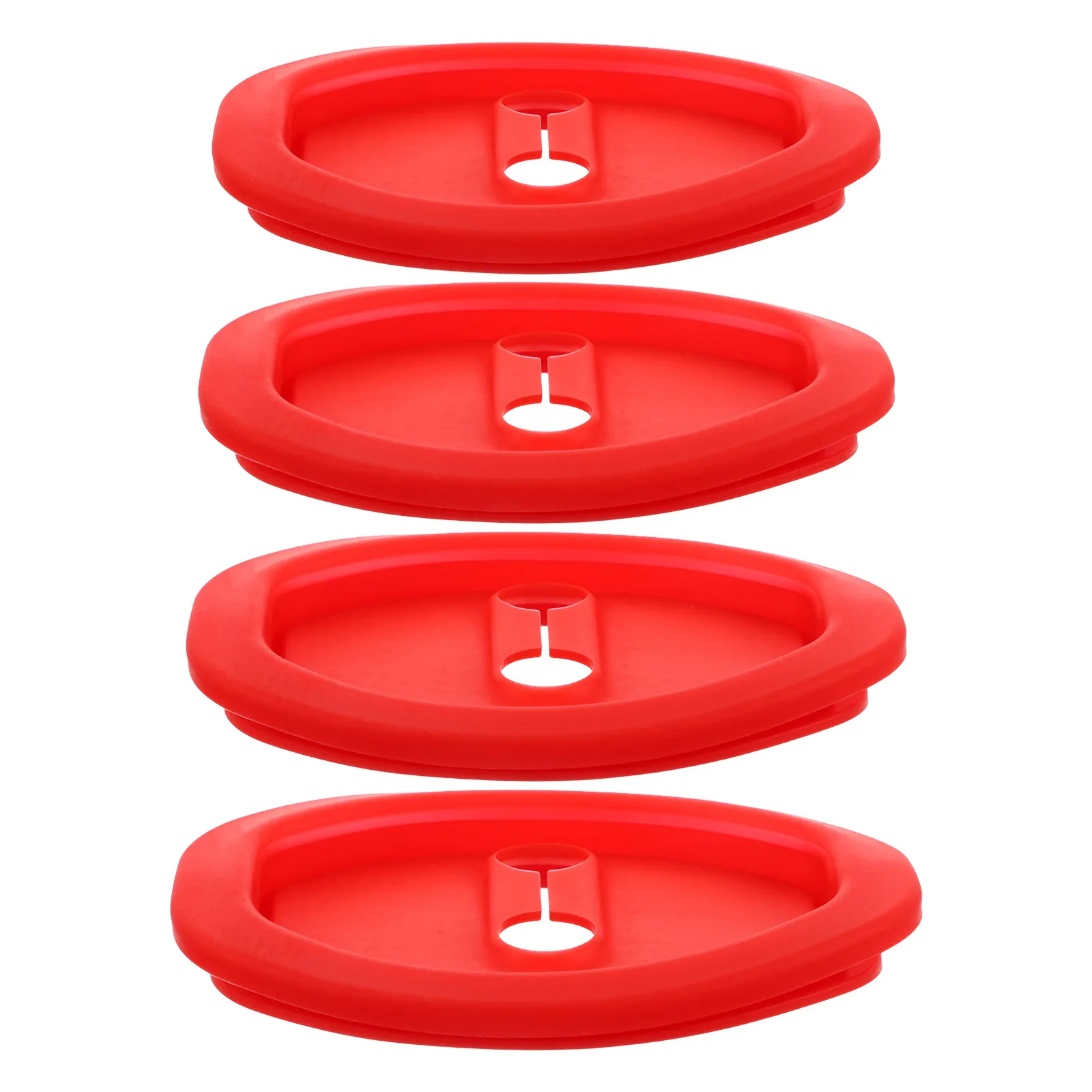 

4pcs Car Door Lock Protective Cover Silica Gel Absorber Cushion Pad Latches Shockproof Universal Fit Scratch Resistant Door