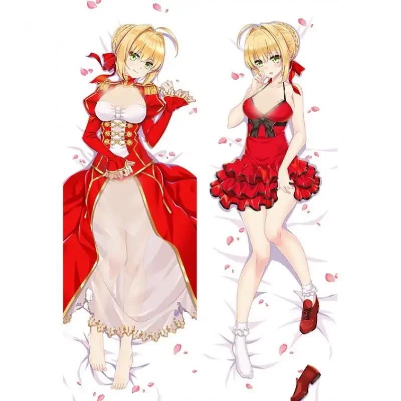 Dakimakura-Juste de coussin personnalisée, taie d'oreiller, dessin animé, câlin