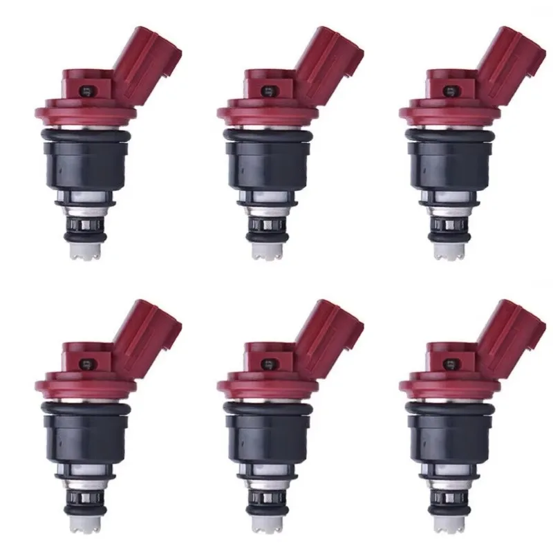 

16600-96E01 6PCS Fuel Injectors Nozzle 1660096E01 For Nissan Altima Sentra Maxima 200SX 240SX Infiniti Q45 J30 G20 1991-2001