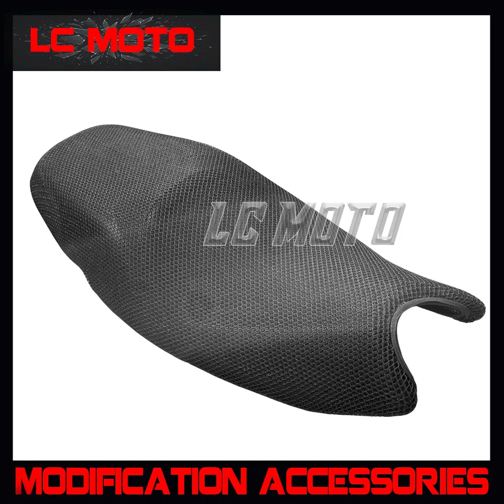 

For SYM ADXTG 400 ADXTG400 Motorcycle Protecting Cushion Seat Cover 3D Net Seat Cover Nylon Fabric Saddle Seat Cover