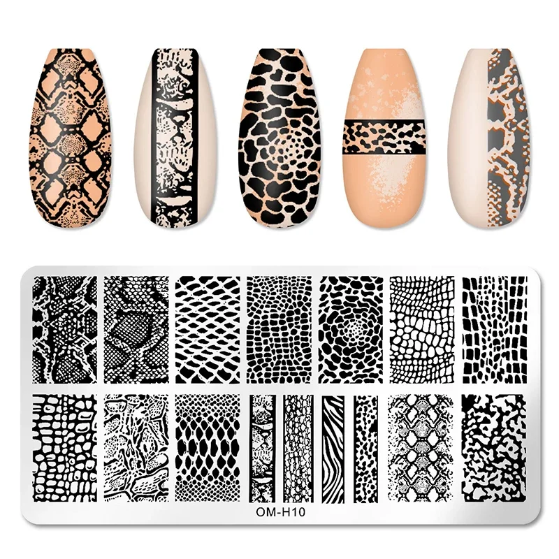 Nagelkunst-Schablonen, Stempelplatten-Design, Blumen-, Blätter-, Schmetterlings-, Weihnachts-, Spitzenstempel-Schablonen, Bilder, Maniküre-Zubehör – Detail 11