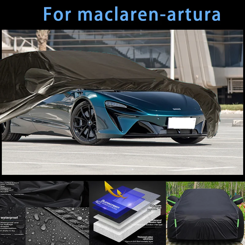 

For mazsa-artura Outdoor Protection Full Car Covers Snow Cover Sunshade Waterproof Dustproof Exterior Car accessories