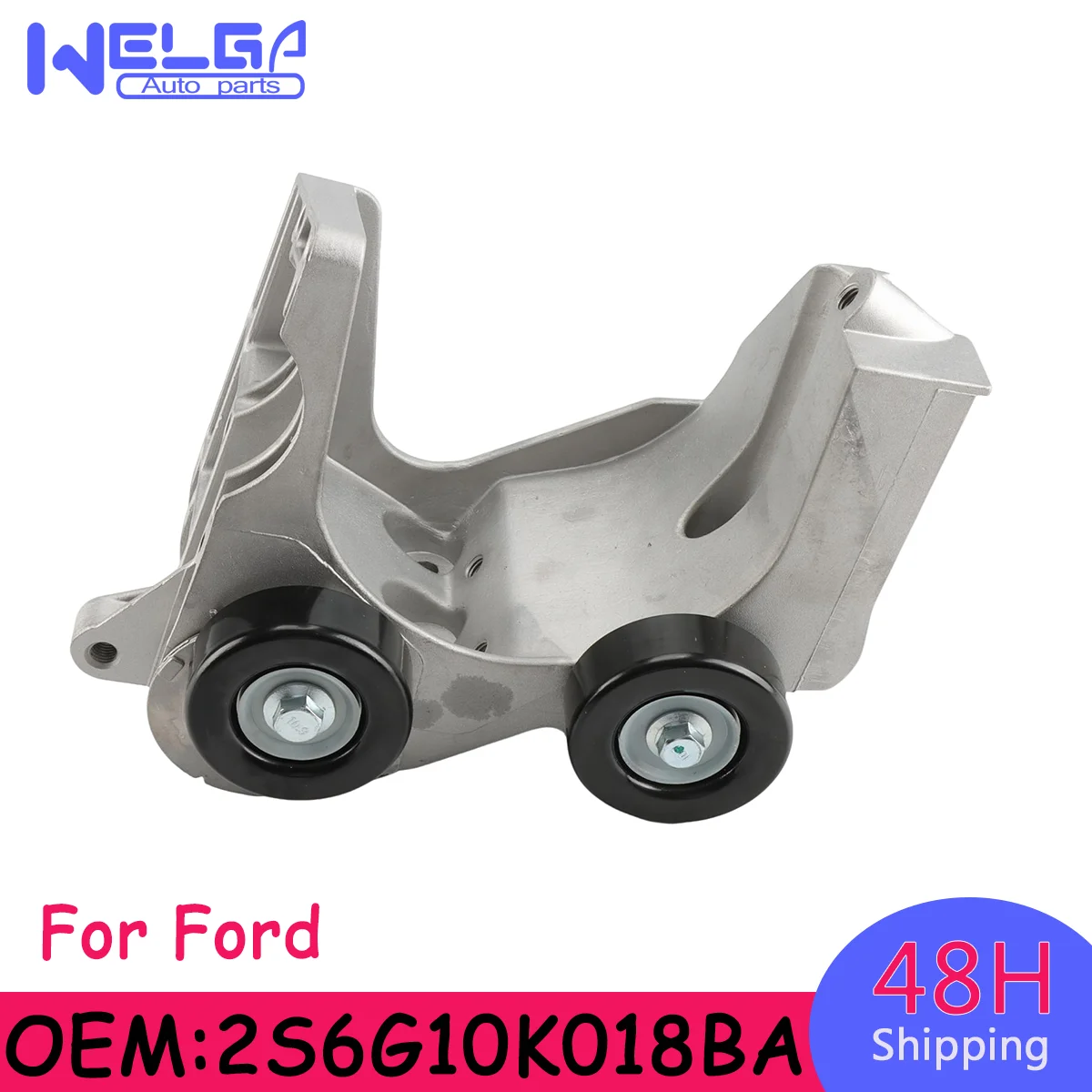 Tensionador de Correia Automático para Ford Fiesta Sedan L4 1.6L 2003 2004 2005 2006 2007 2008 2S6G10K018BA Acessórios para Carro
