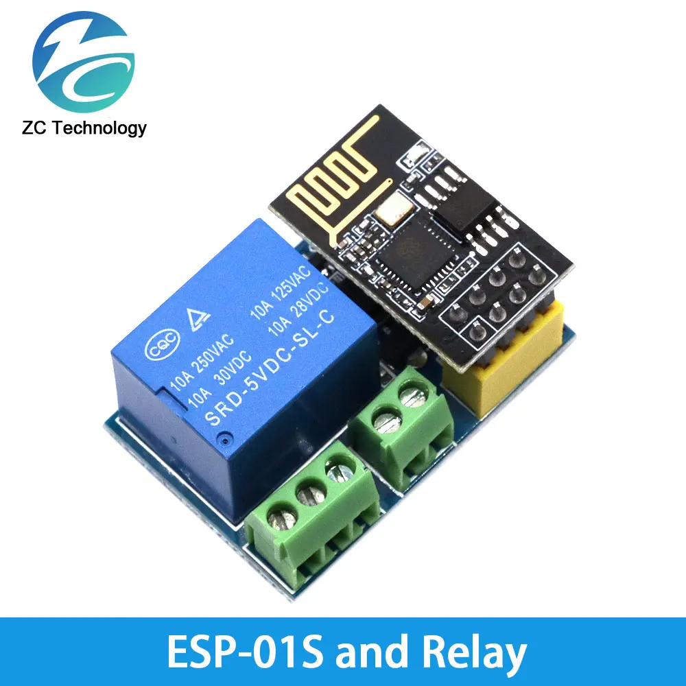 ESP8266 5 فولت واي فاي وحدة التتابع DS18B20 DHT11 RGB LED تحكم الأشياء المنزل الذكي التحكم عن بعد التبديل ESP-01S لاردوينو STM