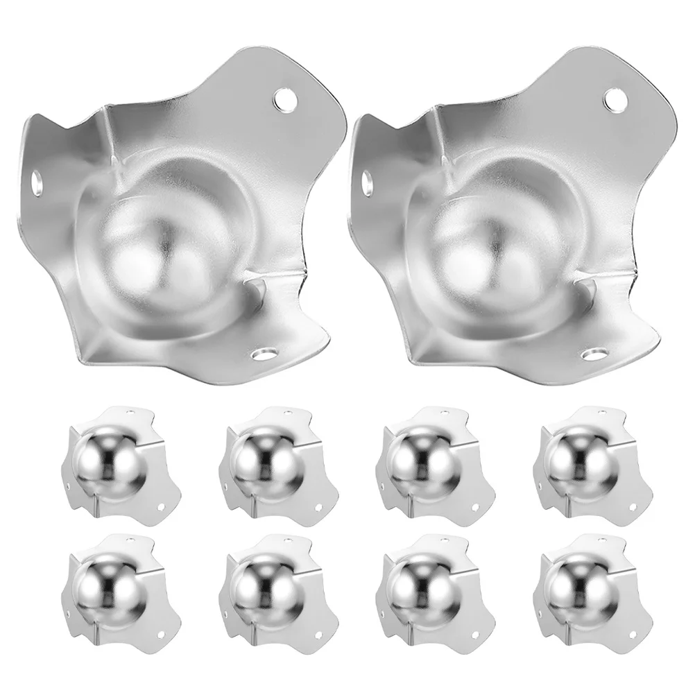 

10pcs Corner Edge Protectors Iron Ball Shaped Metal Corner Protector For Flight Case Furniture Cabinet Guard Cover Hardware