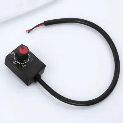 

Миниатюрный поворотный LED-диммер с клеммами для подключения, контроллер яркости для комнатных фитоламп, диммер для светодиодных ламп с ШИМ-управлением
