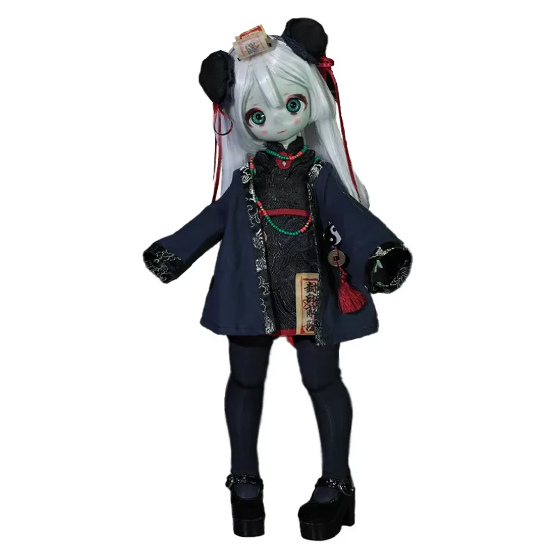 BJD Puppe 1/4 Bär Schwester Zombie Mädchen Puppe Niedlich Komplettes Set Geburtstagsgeschenk Harz Spielzeug Puppe Puppen in Angebote Gelenkpuppen