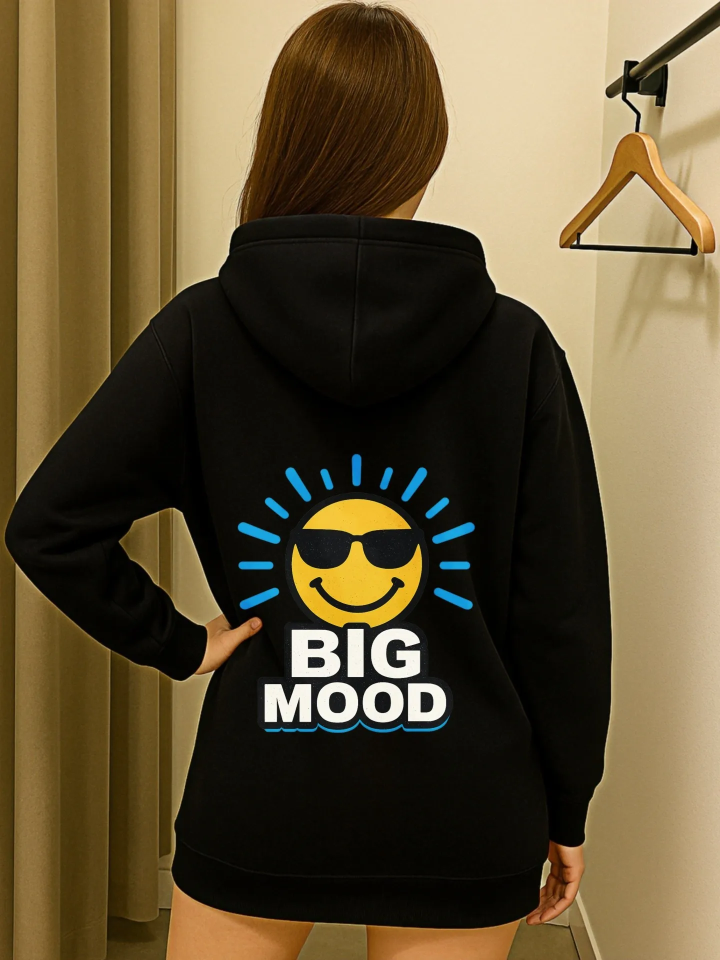 هوديي برسومات جرافيك للرجال، طباعة كرتونية، تصميم جمالي كاجوال، مزيج قطن، ملابس يومية غير رسمية #2