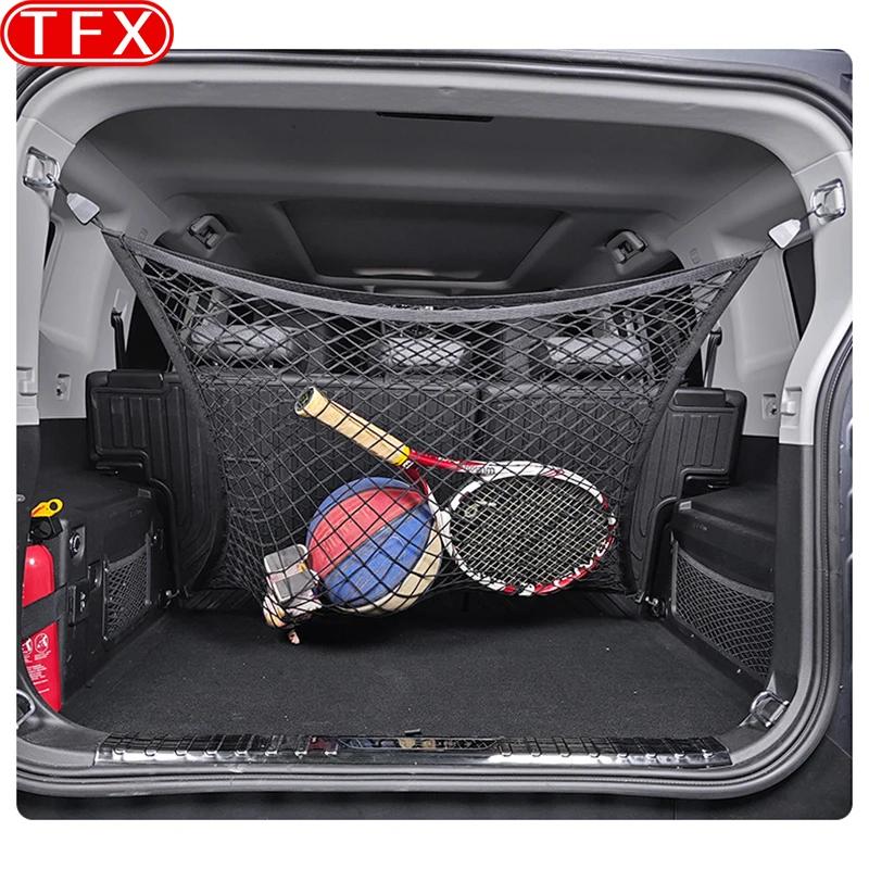 For Chery Jetour T2 2024 2023 Car Styling Trunk Storage Net Pocket Luggage Anti Slip Fixing Trunk Storage Net Auto accessories