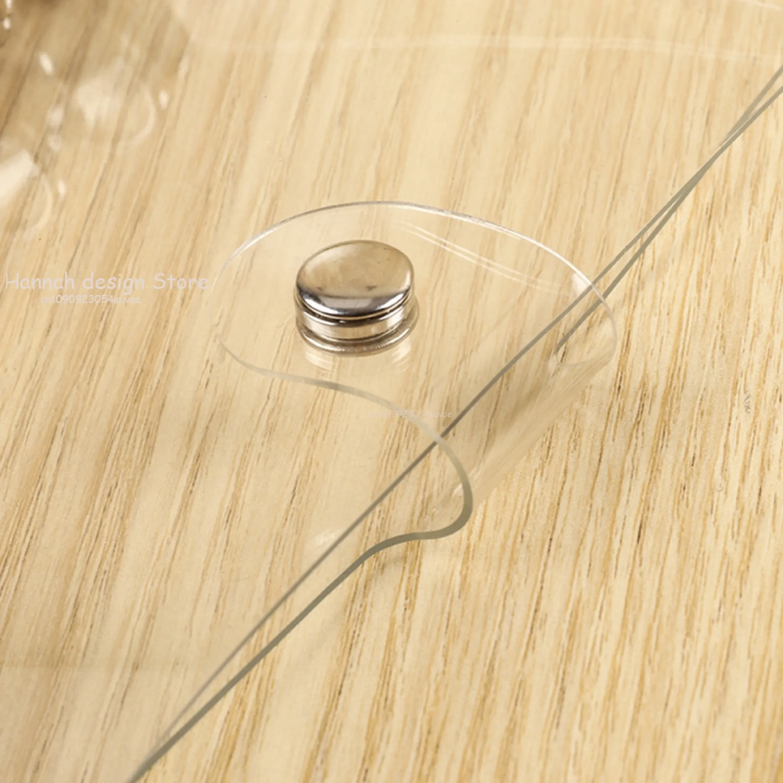 A5 A6 A7 Notebook Clip Matte Translucent 6 Hole Notepad Binder Binding Cover Scrapbook Photo Album File Folder Budget Planner