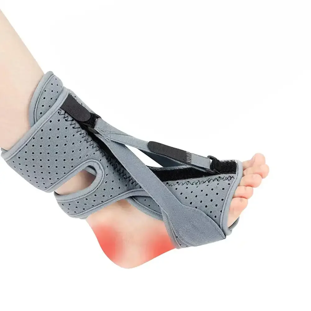 Adjustable Night Splint For Plantar Fasciitis Pain Relief Soft Foot Drop Brace Sleeping Achilles Tendon Stretcher Boot Nighttime