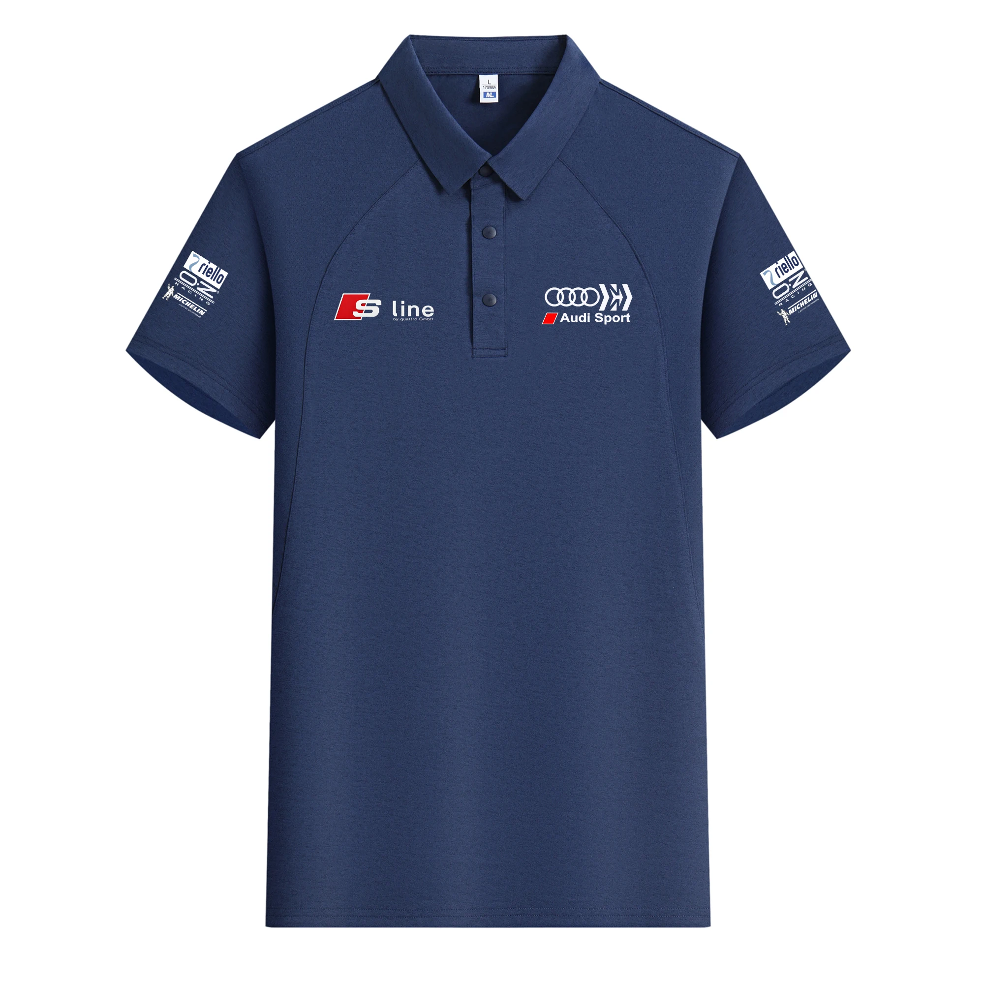 Audi Sport Edition men's Polo shirt, with a slim fit, sporty and casual design