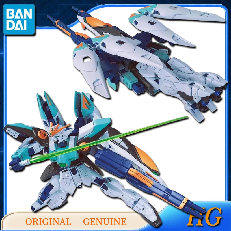 Bandai GUNDAM Original Genuine HG WING GUNDAM SKY ZERO Anime Action Figures Toys for Kids Gift Assembly Model Ornaments