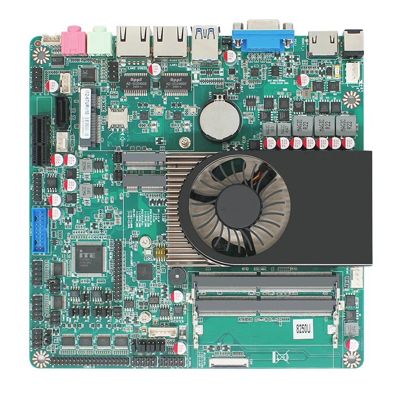 Intel 6th/7th Gen Core I3/i5/i7 CPUs I12-67u Skylake-U/Kaby Lake-U 2*Gigabit LAN HDMI VGA LVDS/EDP Dis