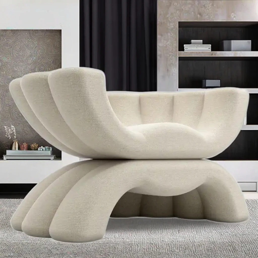 #Italian Wooden Chair Color Optional shell shape Chair for Simple and Modern for Home Furniture Casual Living Room Apartment Use