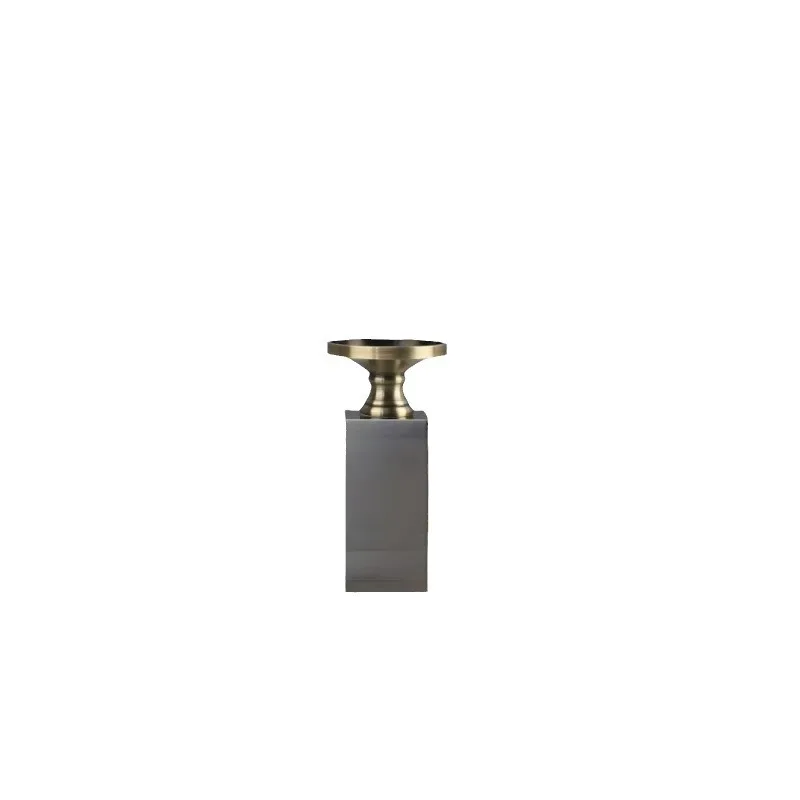 

Modern simple square crystal candlestick ornament, living room, dining room, bedroom, hotel model room soft home decoration
