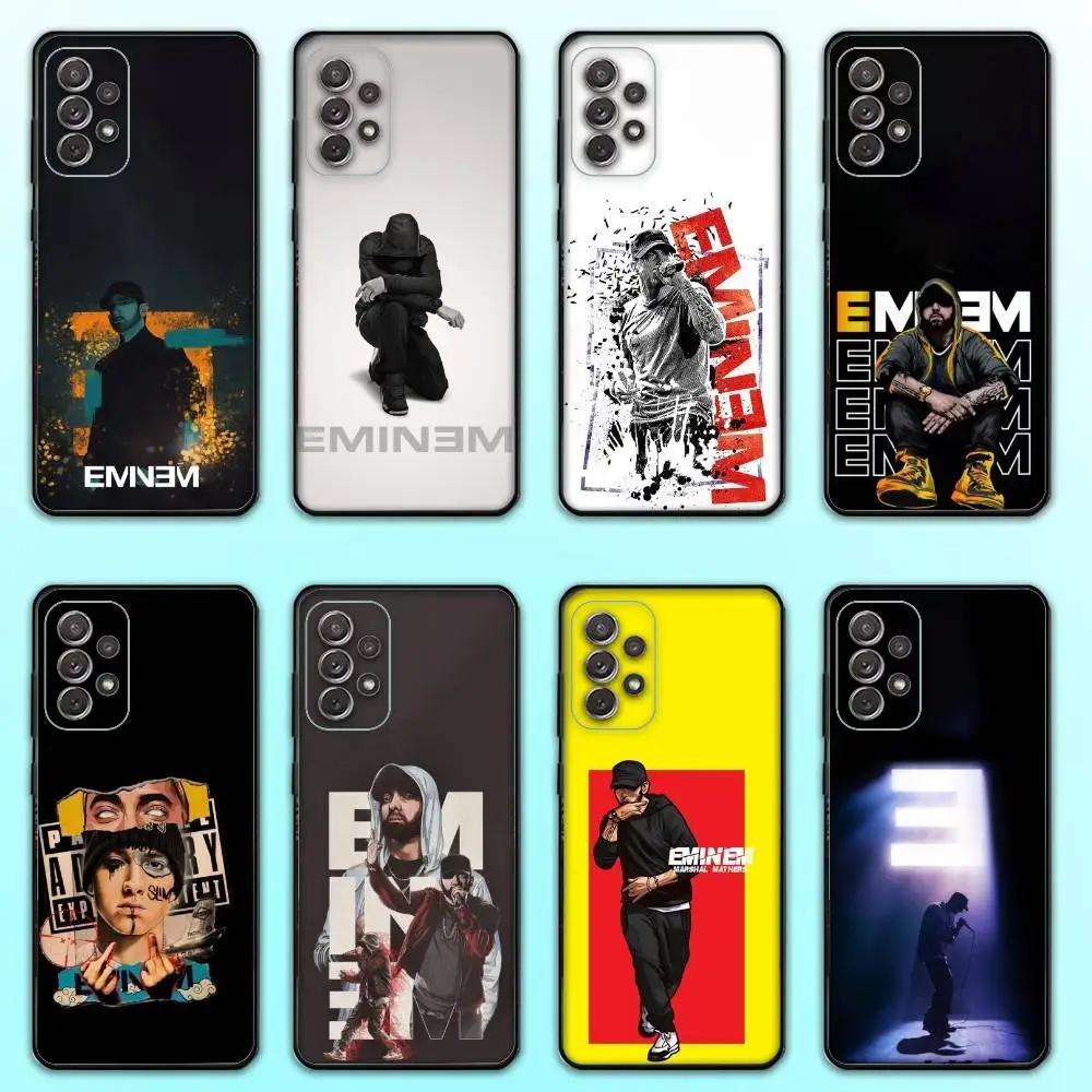 

Singer E-Eminem-Es Phone Case For Samsung S25,S24,S21,S22,S23,S30,Ultra,S20,Plus,Fe,Lite,Note,10,9,5G Black Cover