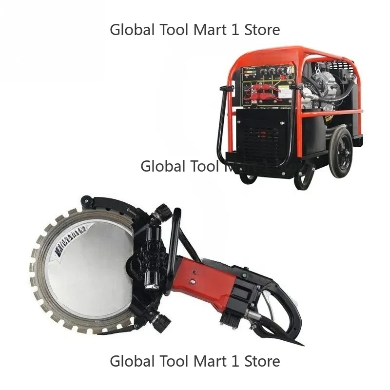 Manufacturer Supply 400mm Handheld Underwater Hydraulic Cutting Concrete Tools Cutting Ring Saw for Sale