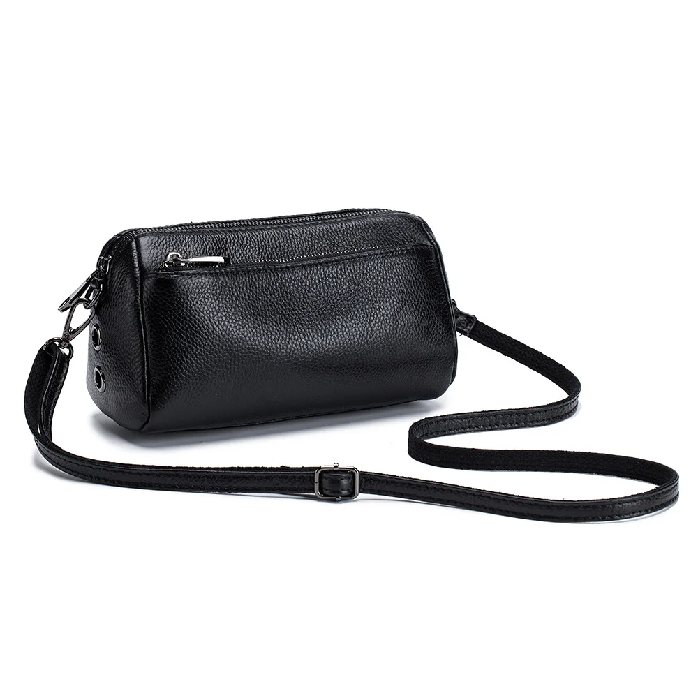 Women\'s Shoulder Bag Genuine Leather Purse Luxury Cowhide Crossbody Bags Female Fashion Handbag Hobos Bag Messenger Bag