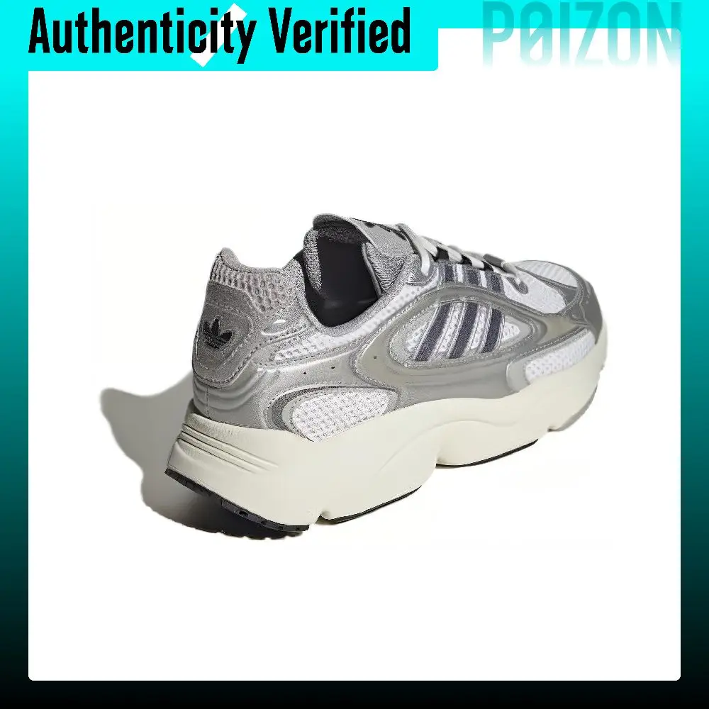 Adidas Originals Ozmillen Running Shoes Unisex Low Top Silver IF4015