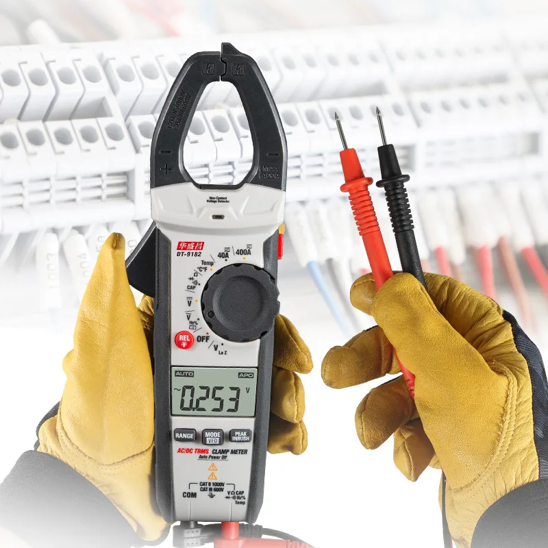 DT-9182 DT-9181H DT-9180H High Precision Digital Handheld Clamp Meter Industrial Universal Meter Current and Voltage Tester