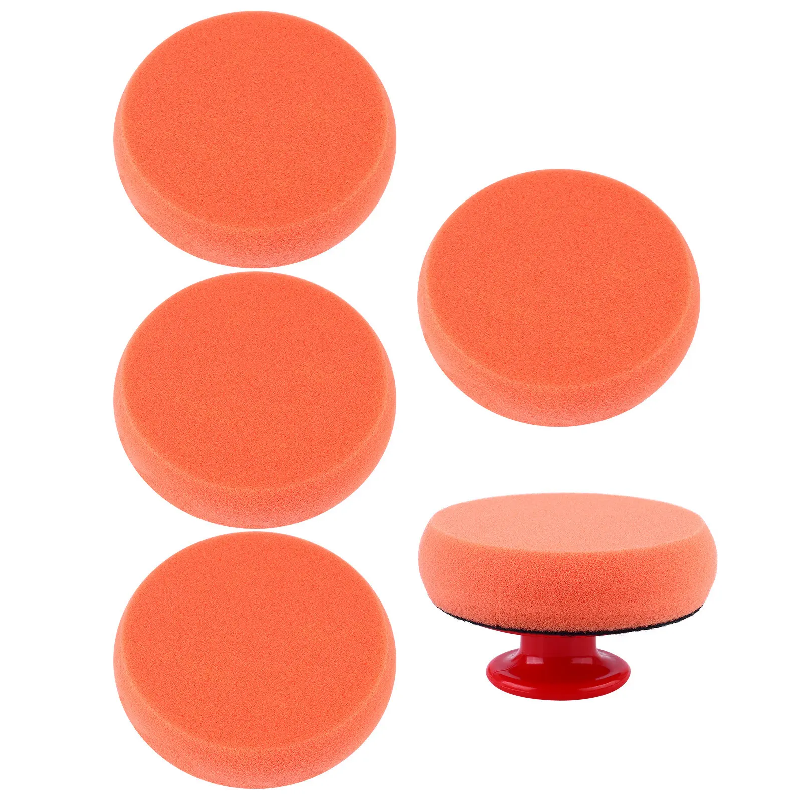 

Набор из 6 мягких полировальных губок для кузова автомобиля, инструменты для воскования и полировки авто, для детализированной очистки небольших участков и удаления царапин