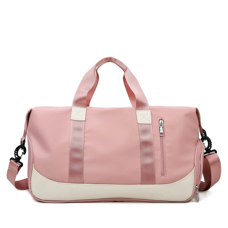 Sac de sport de grande capacité pour femme, bagage multifonction, sacs à dos légers et étanches, sac fourre-tout de natation avec poche pour chaussures