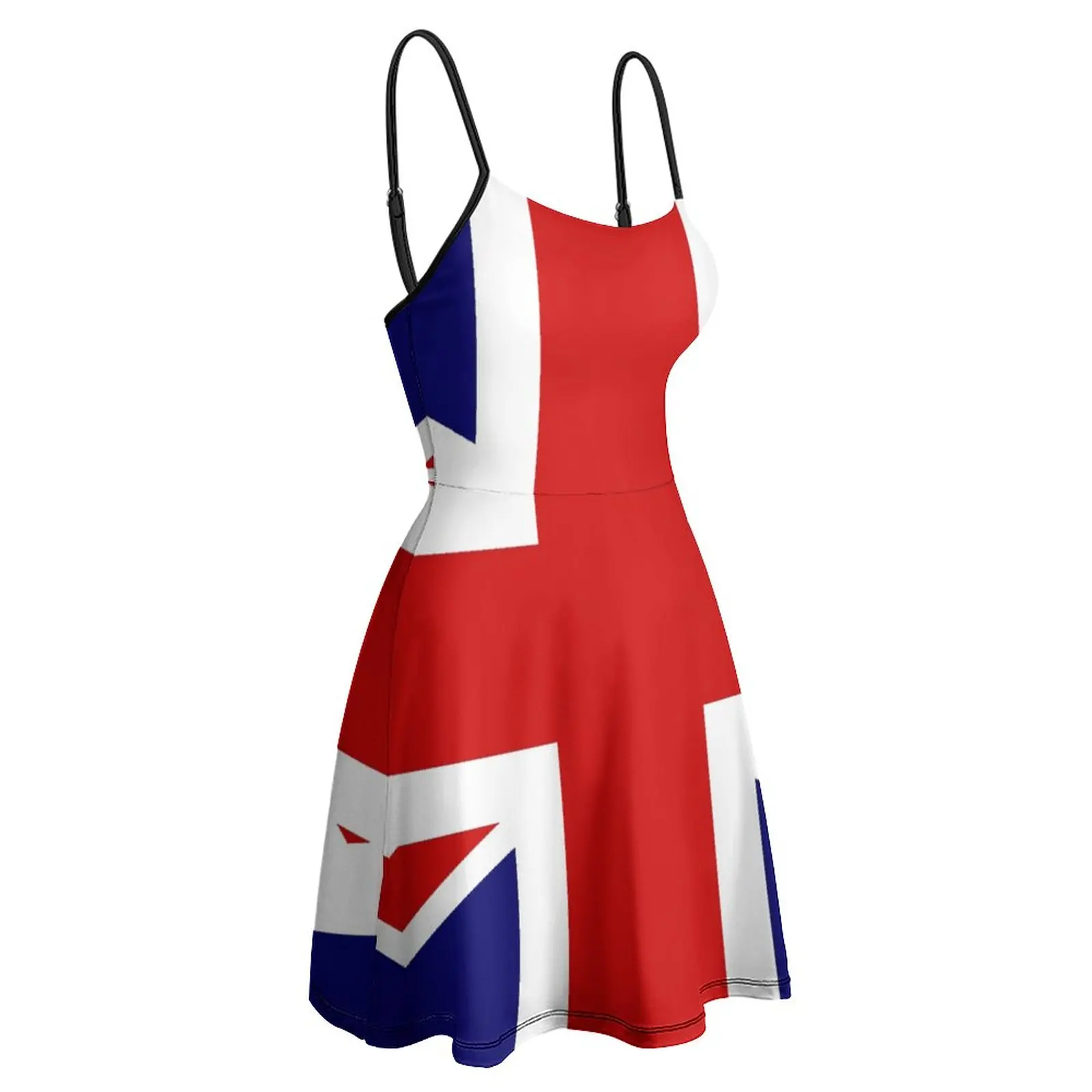 British Flag Union Jack Cute Sexy women's Gown women's Sling Dress Funny novità Clubs The Dress