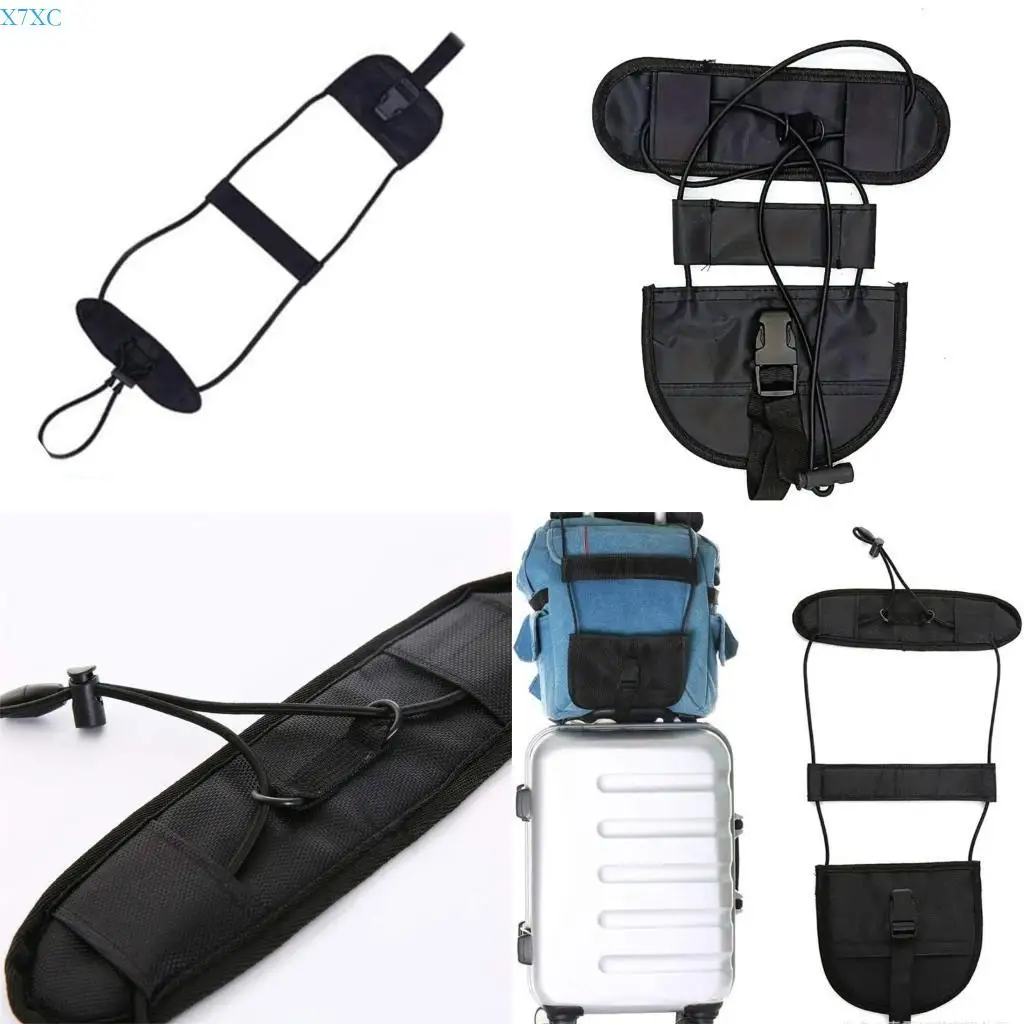 

X7XC Luggage Strap Easy Bag Bungee Straps Adjustable Suitcase Belt for Travel Use
