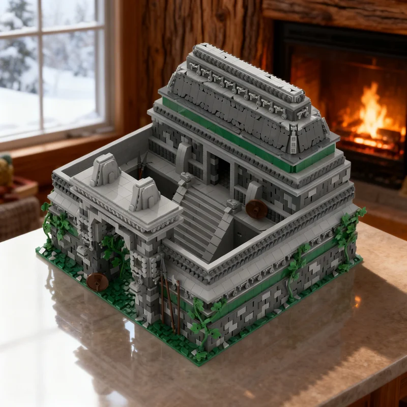 

5041pcs MOC Age Of Empires Barracks Native Games Model Building Blocks Creative Gift DIY Display Decor Adult Premium Kids Desk