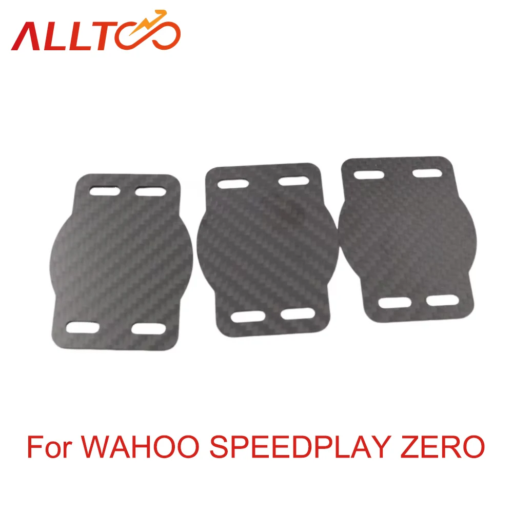 ALLTOO Bike Cleat Spacers shims for WAHOO SPEEDPLAY ZERO pedals Height: 0.5-2MM Long and short leg adjustment pads  FITTING Shim