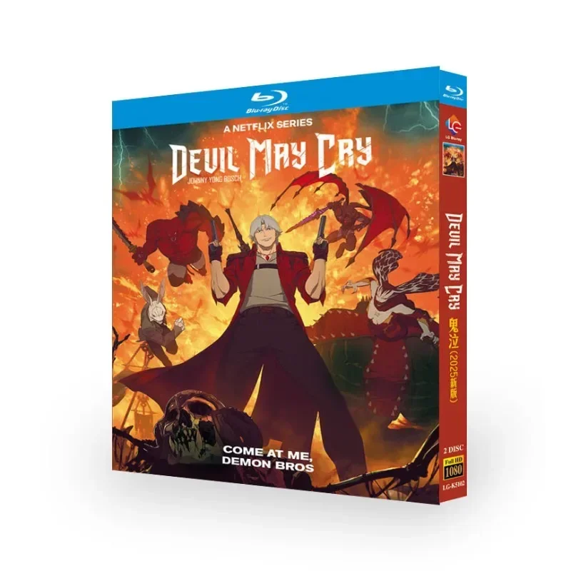 Devil May Cry (2025) 2-Disc Blu-ray Disc All Region Neues Box-Set