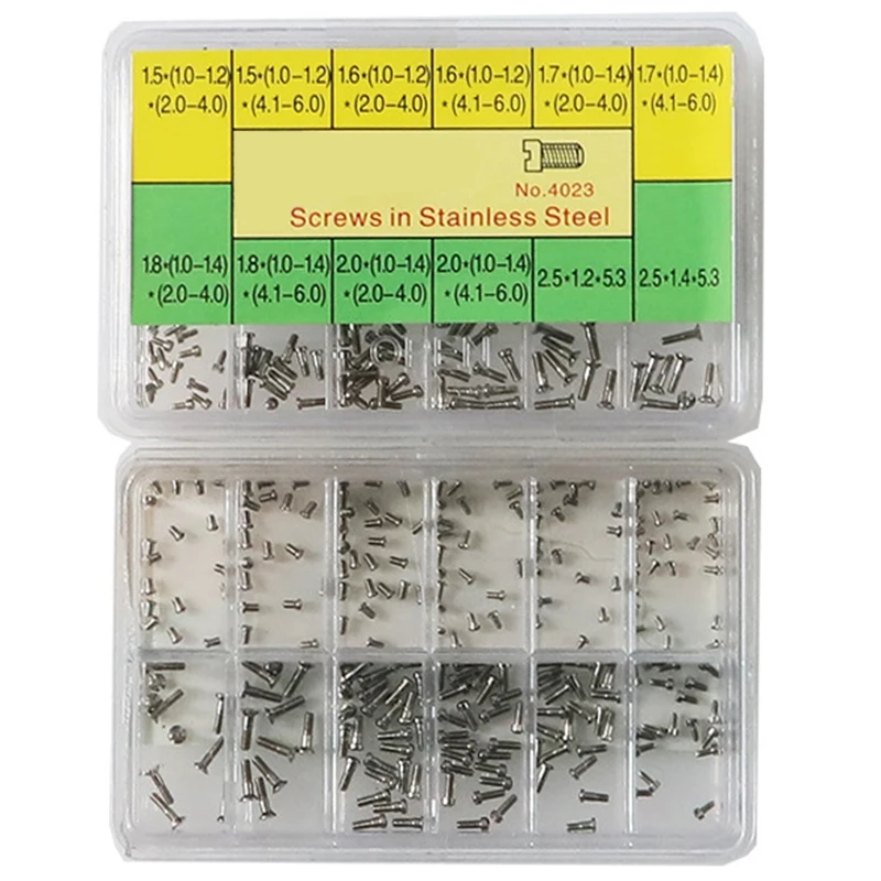 Horloge Accessoires Riem Schroef Rvs Schroef Tool Horloge Onderdelen Schroef Doos