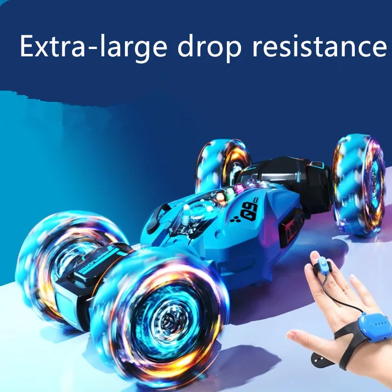 Gesture Sensing Stunt Twist Car Four-Wheel Drive Drift Car Off-Road Manual Control Children's Electric Remote Control Car Toy