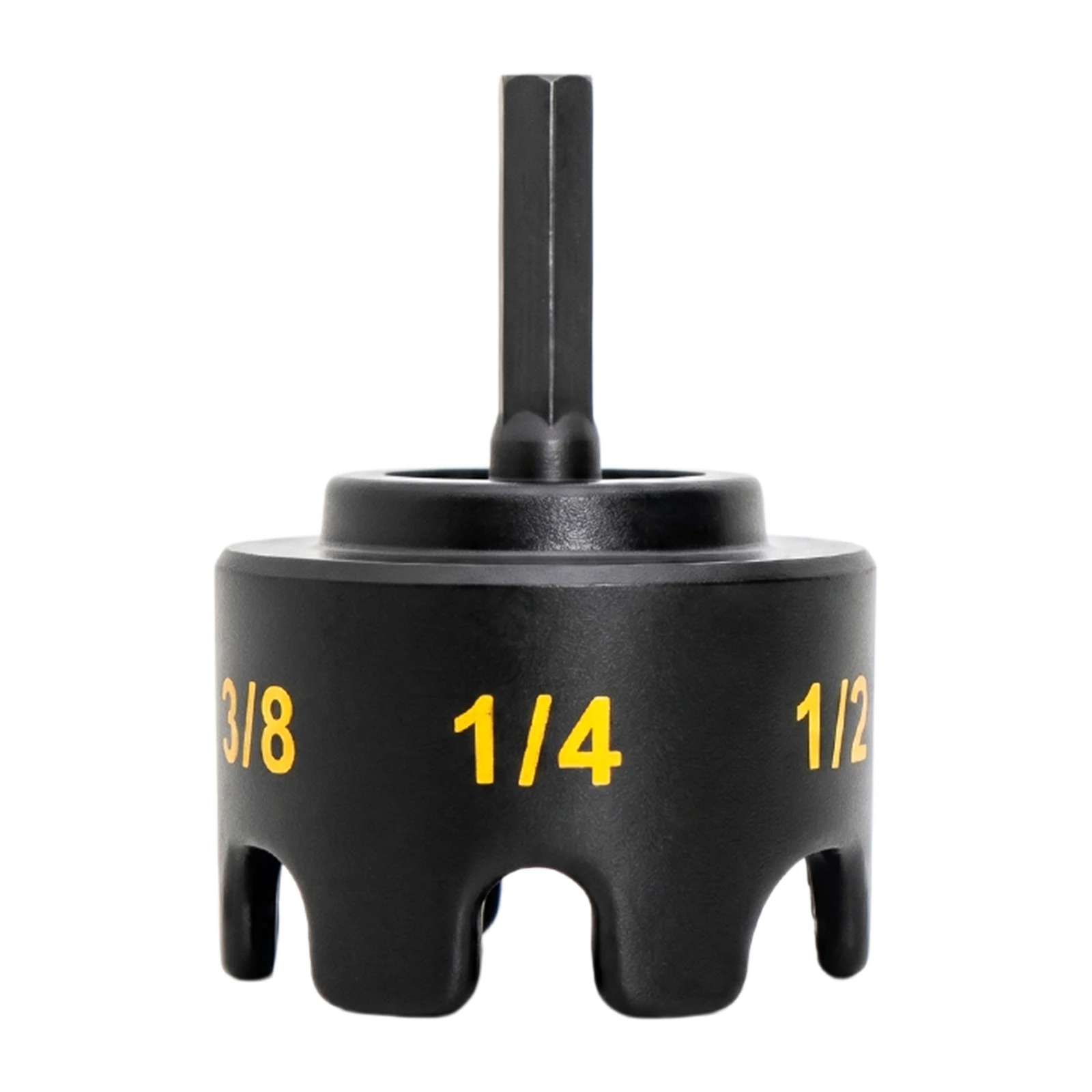 Aluminum Alloy Nuts Spinning Drill Kit for 1/4 3/8 1/2 Inch Threaded Rods Nut-Zipper Drills Attachment for Impact Drills
