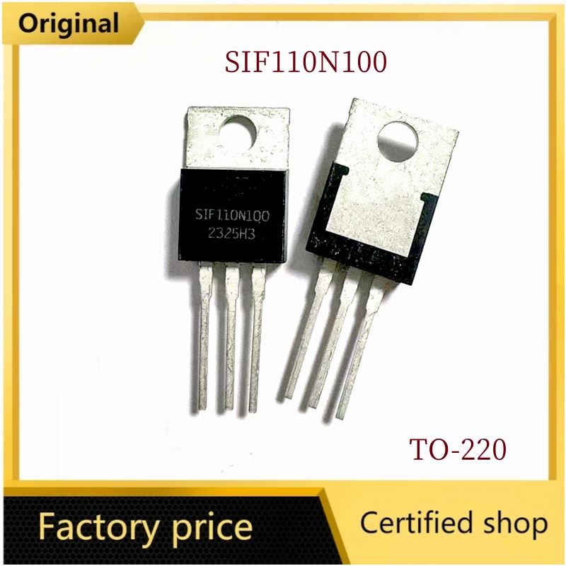 10PCS/Lot SIF110N100 Low-voltage 110A 100V instead of K100E10NE TO-220 MOS FET